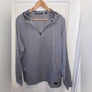 Travis Matthew’s Men’s Skyview Golf Gray Hoodie Jacket M